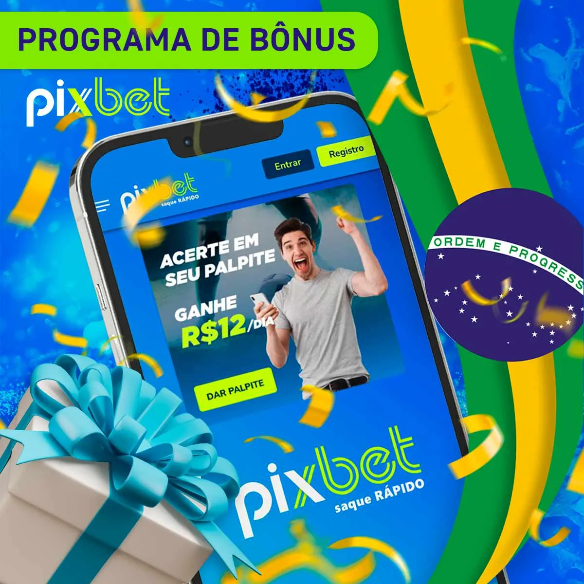 Programa de bónus da casa de apostas Pixbet no Brasil