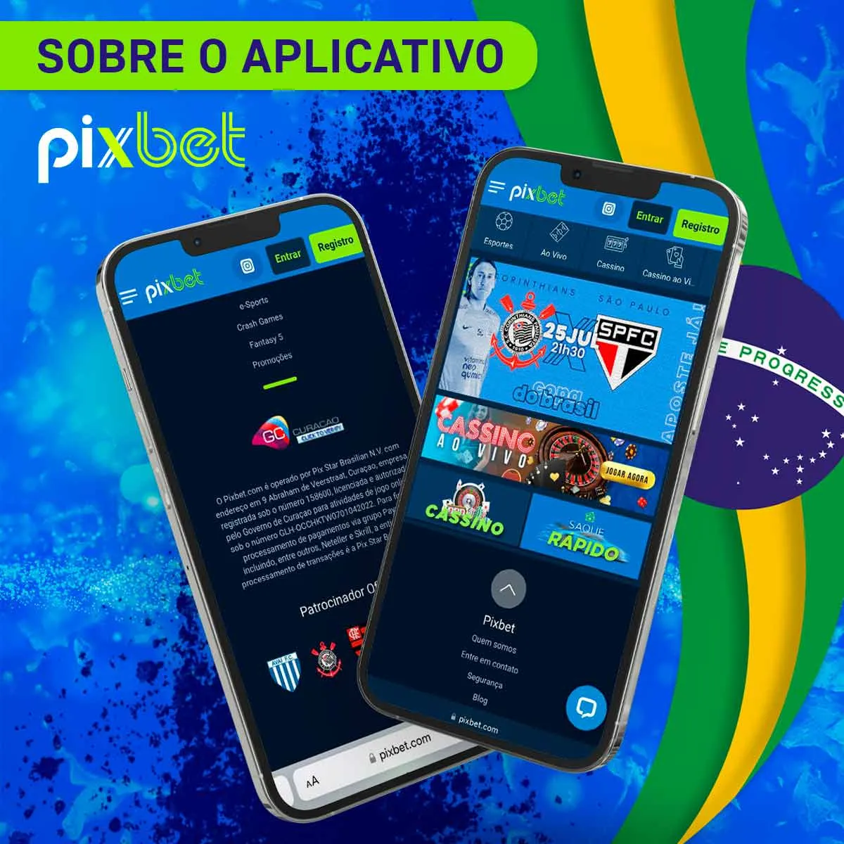 Avaliação da aplicação móvel Android da casa de apostas Pixbet no Brasil