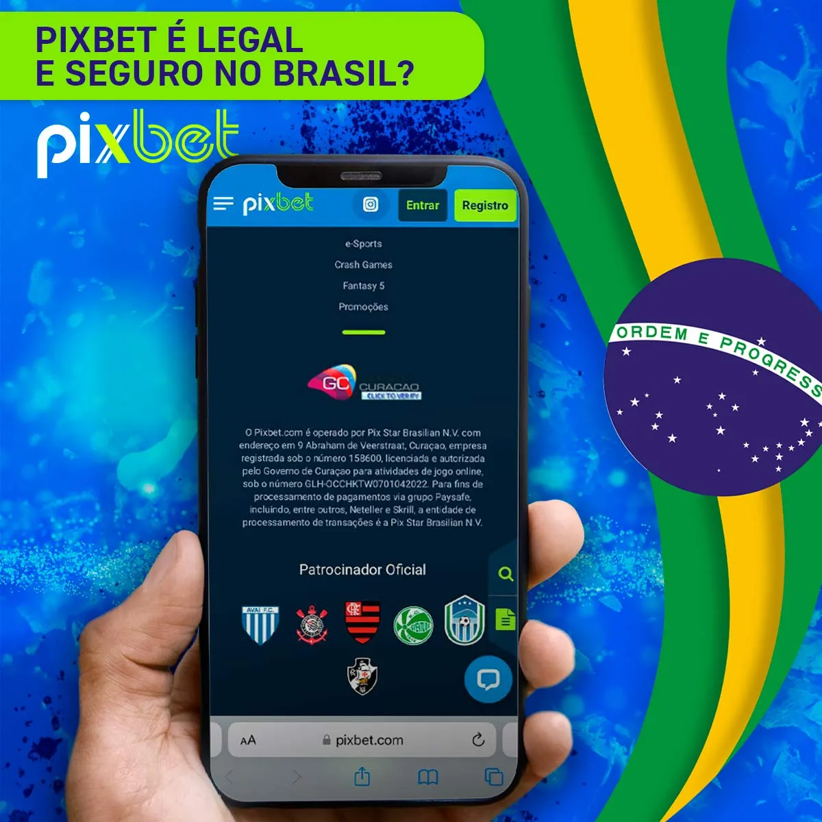 A casa de apostas licenciada Pixbet no Brasil