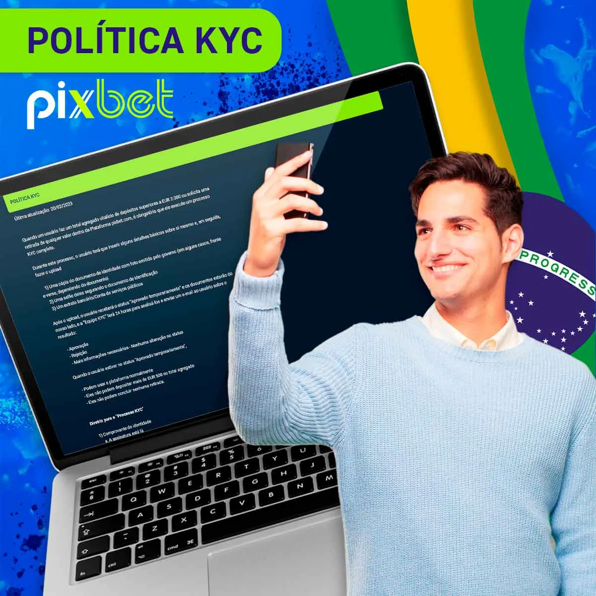 Política KYC na casa de apostas Pixbet no Brasil